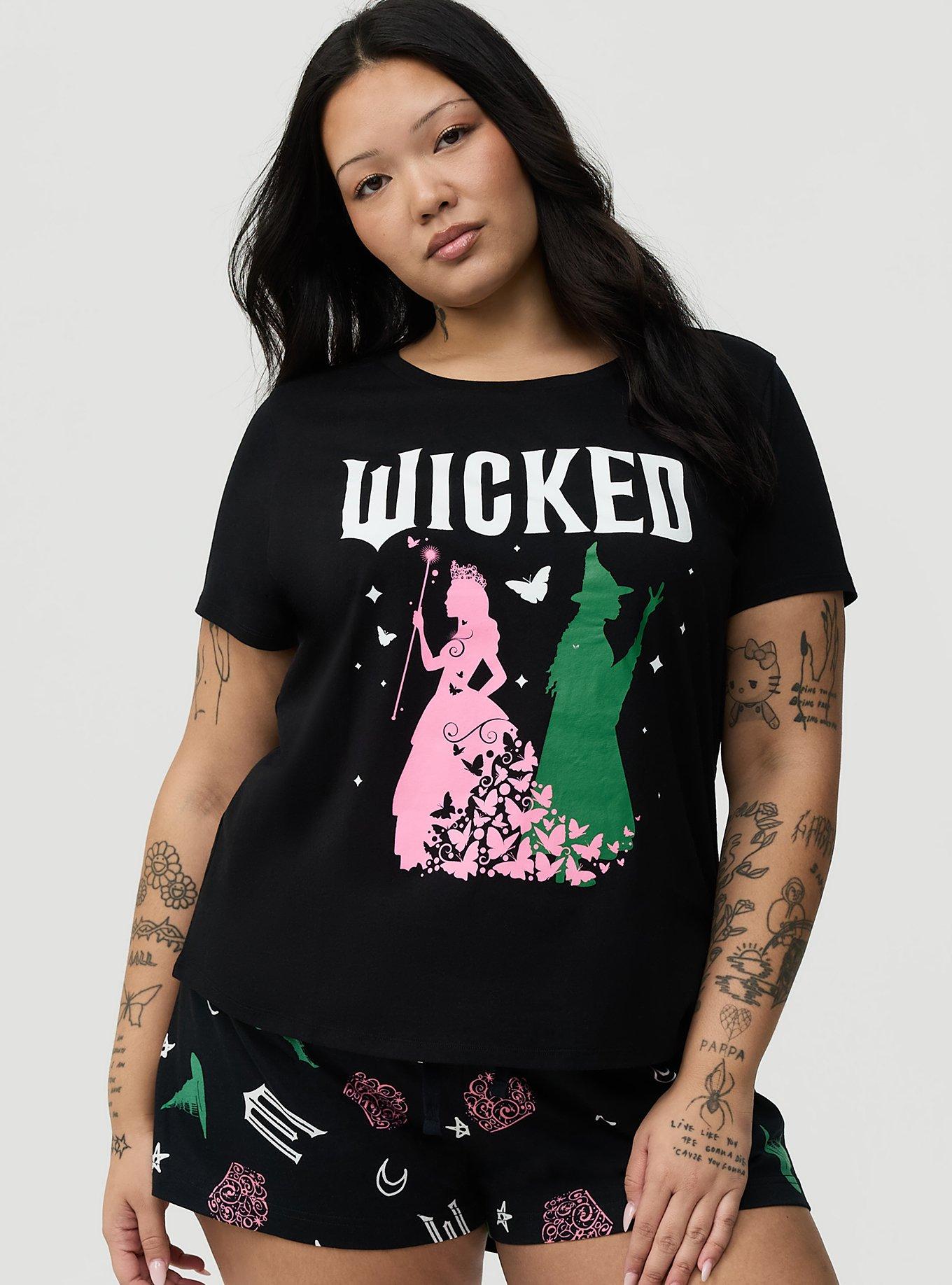 Wicked Lounge Tee, WICKED DEEP BLACK, hi-res