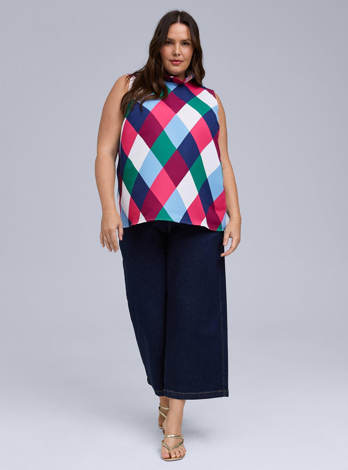 Belle Isle Ruffle Neck Bow Back Blouse