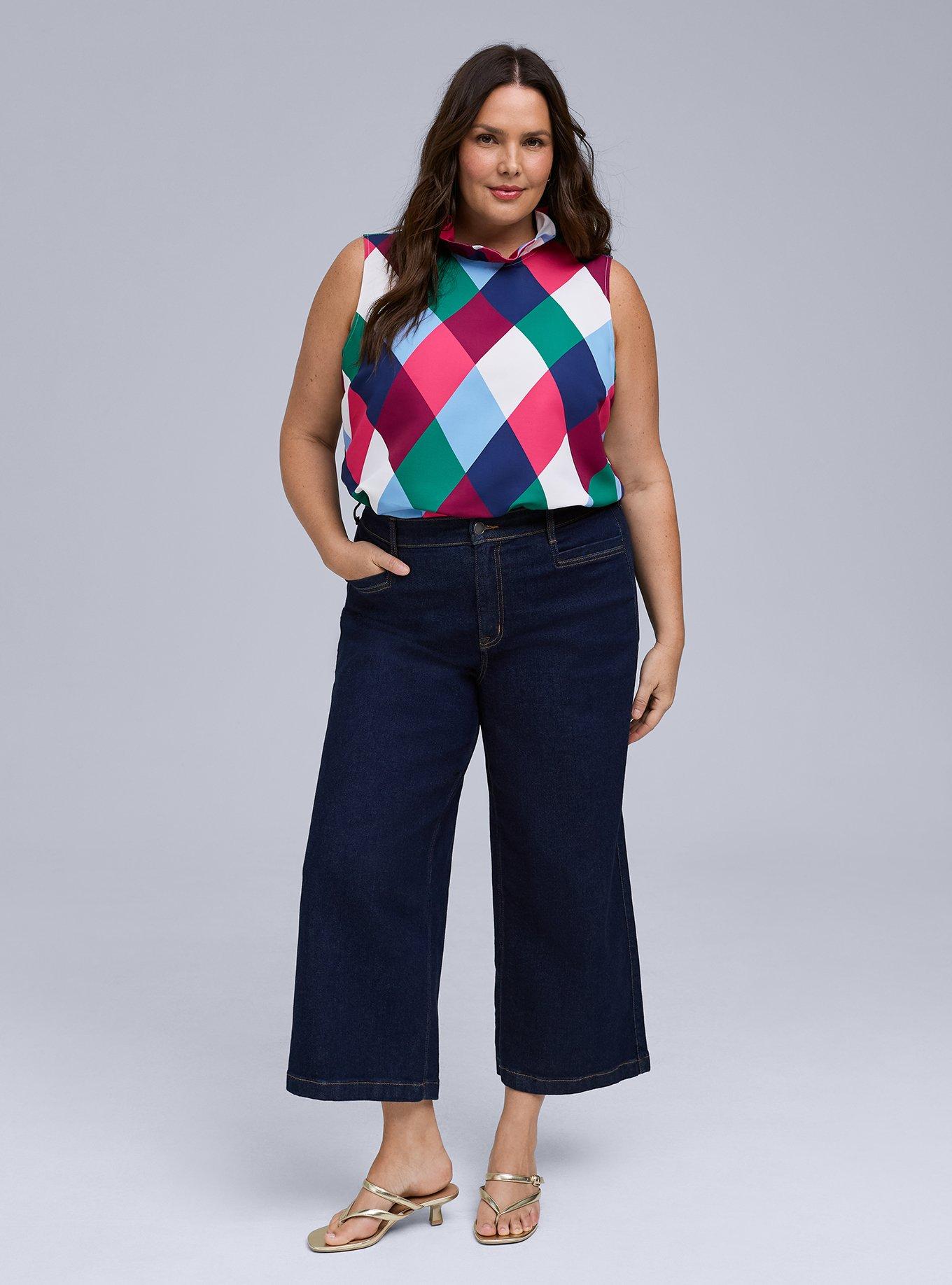 Belle Isle Ruffle Neck Bow Back Blouse