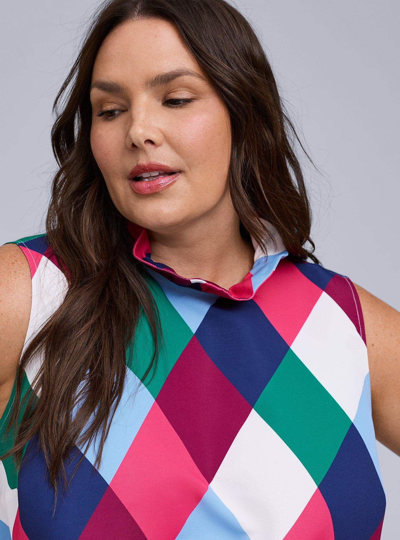 Belle Isle Ruffle Neck Bow Back Blouse