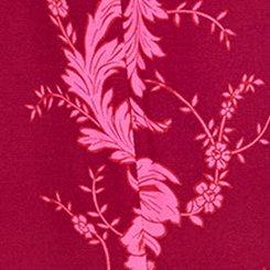 Belle Isle Split Neck Top, FABRICAI FLORAL BEET RED, swatch