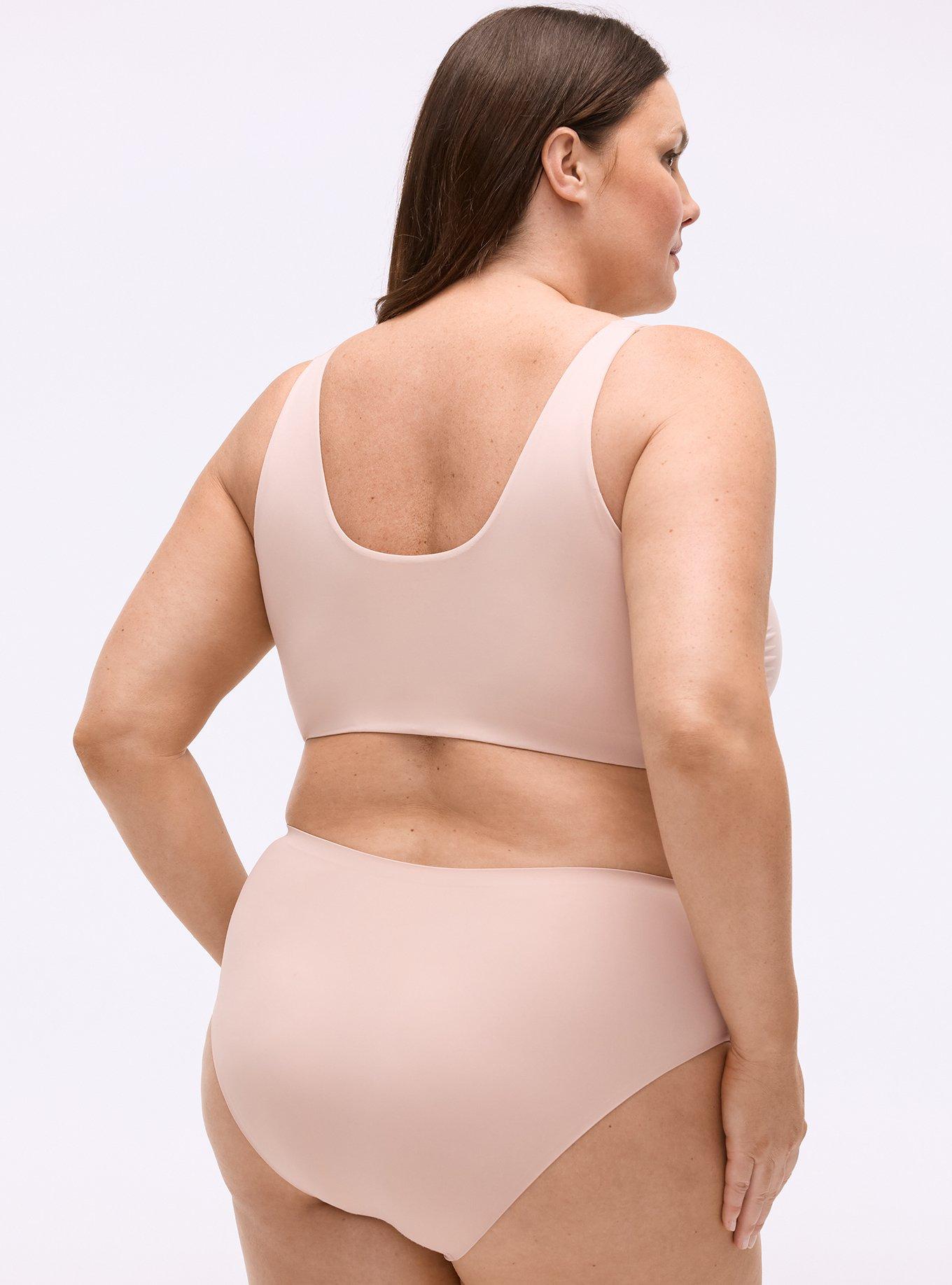 Butter Unlined Smooth Bralette, ROSE DUST, alternate