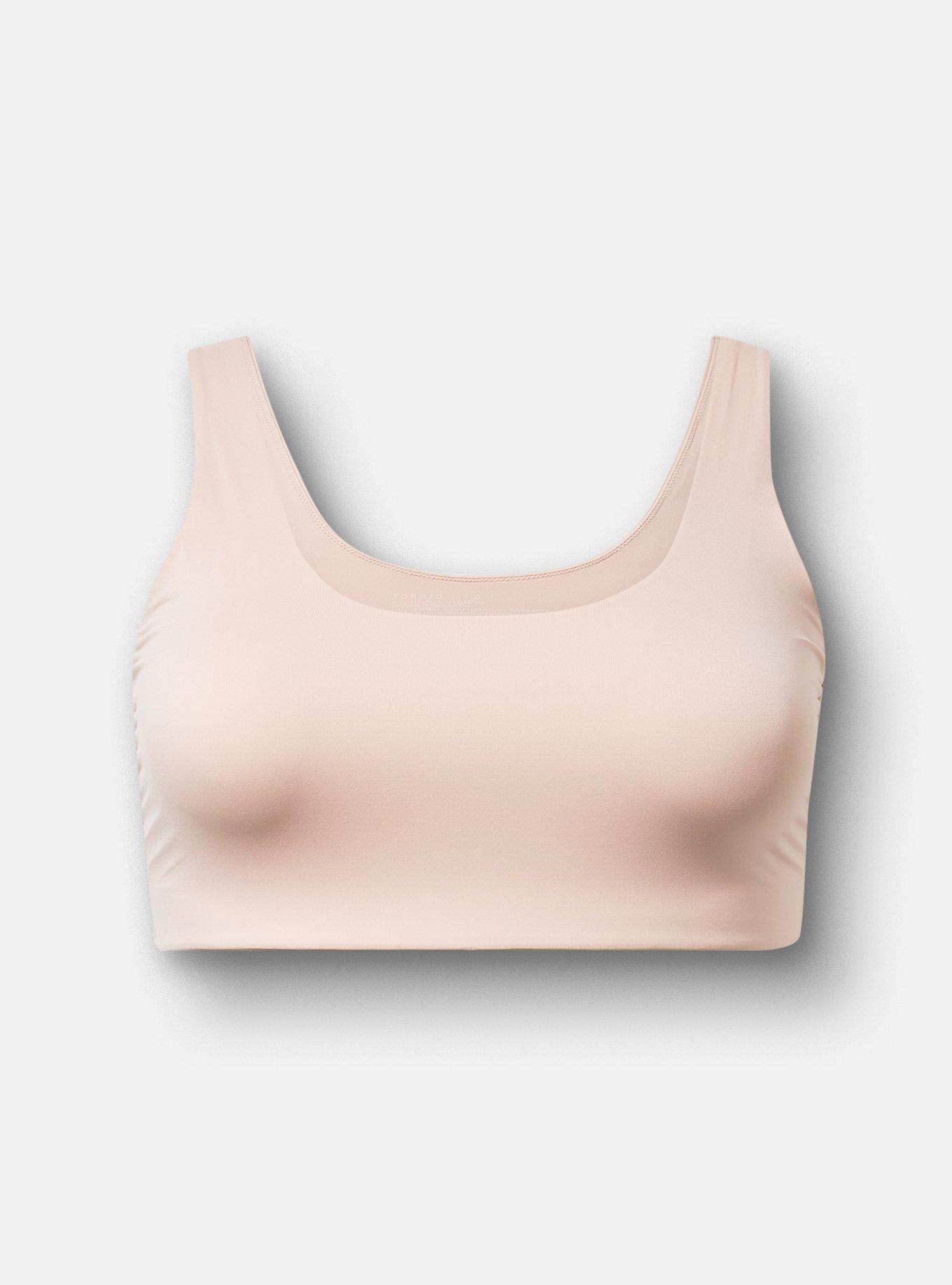 Butter Unlined Smooth Bralette, ROSE DUST, hi-res