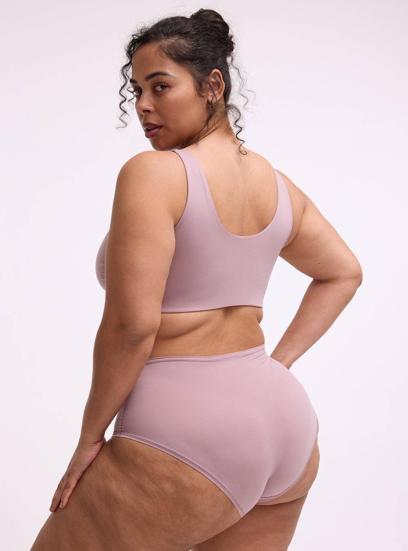 Butter Unlined Smooth Bralette, TOADSTOOL, alternate