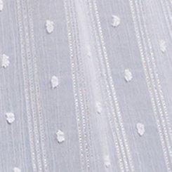 Belle Isle Ruffle Neck Button Up Blouse, WHISPER WHITE, swatch