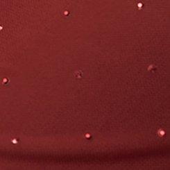 Sparkle Mesh Cowl Neck Top, SYRAH, swatch