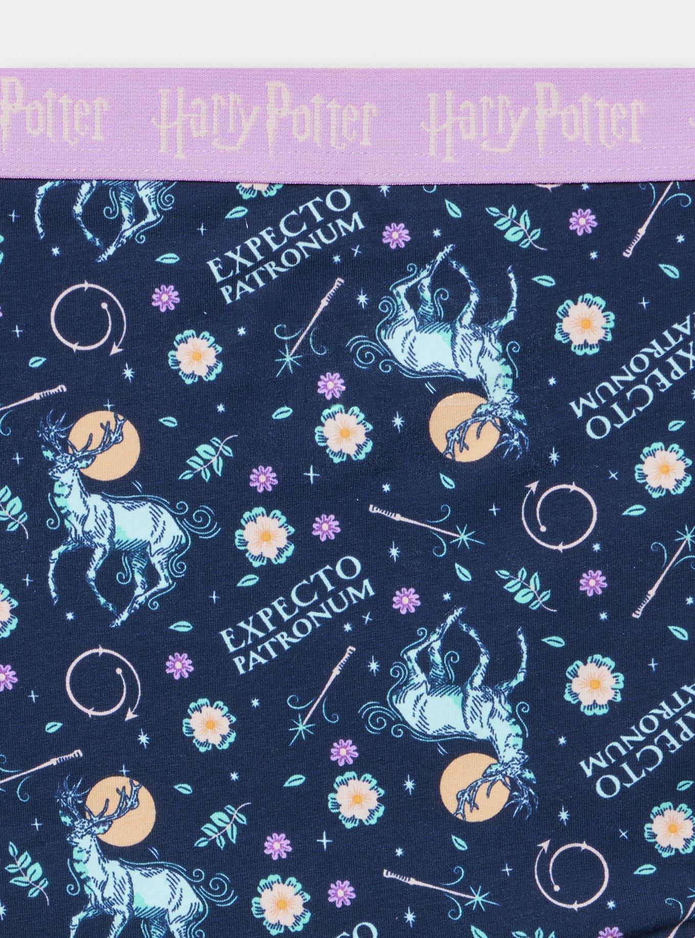Harry Potter Patronus Mid-Rise Cotton Brief, MULTI, alternate