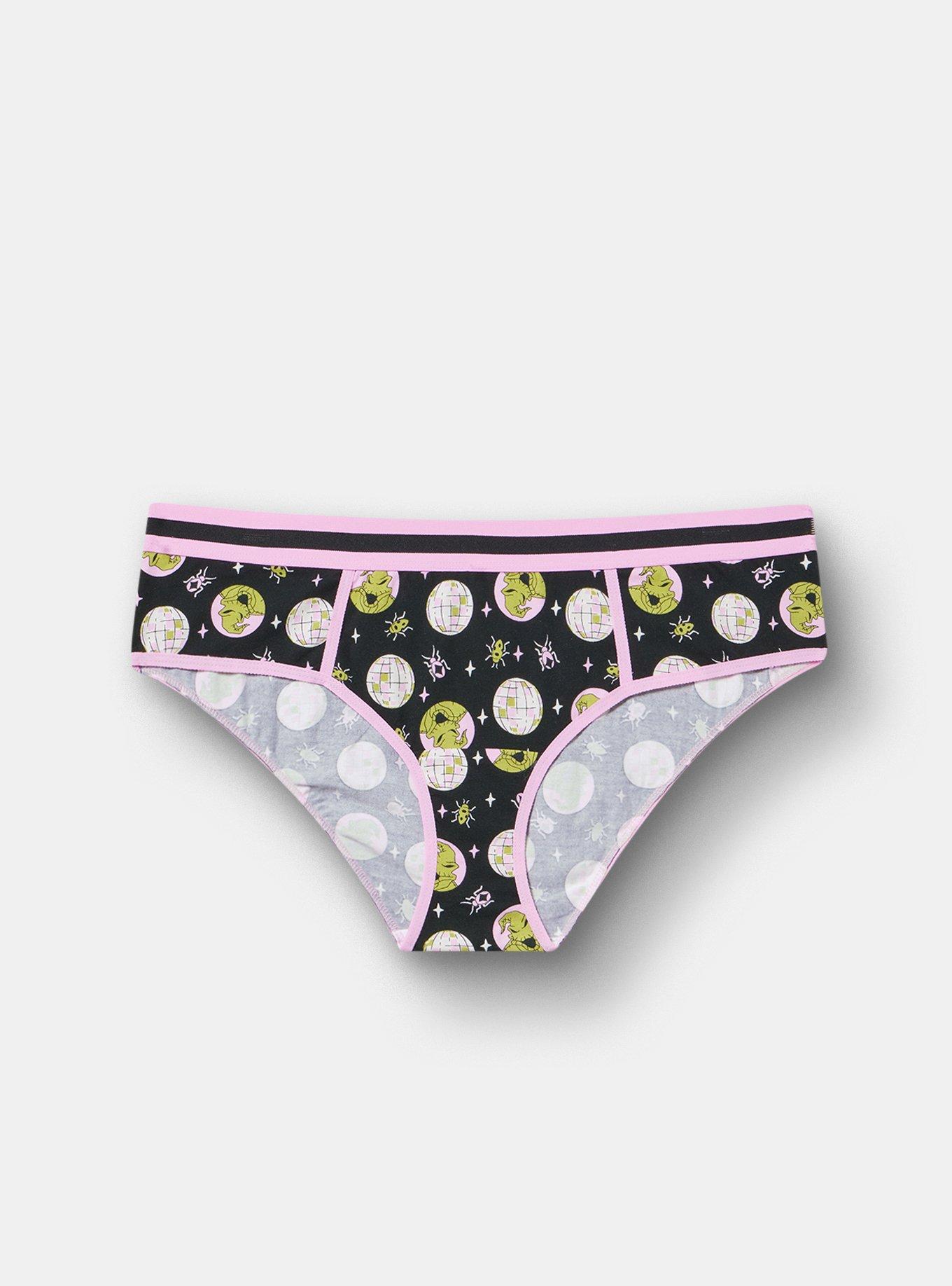 Nightmare Before Christmas Mid-Rise Cotton Hipster Panty, MULTI, hi-res