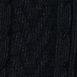 Cable Lounge Dress, DEEP BLACK, swatch