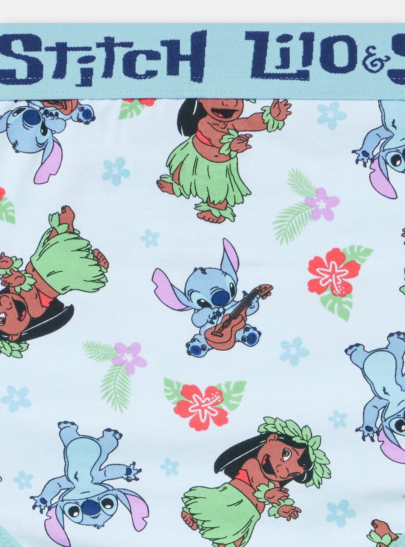 Lilo And Stitch Mid-Rise Cotton Cheeky Panty, MULTI, alternate