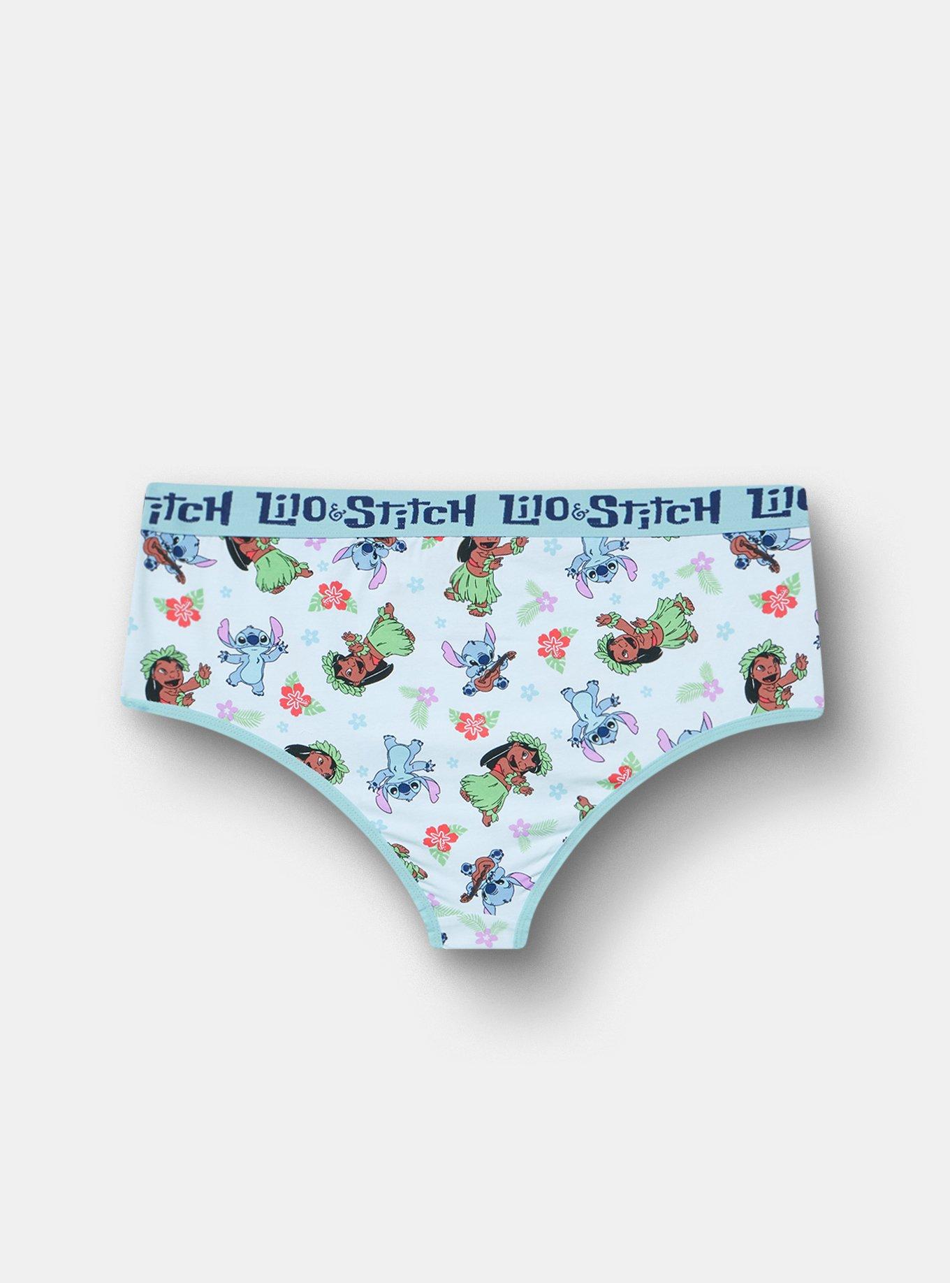 Lilo And Stitch Mid-Rise Cotton Cheeky Panty, MULTI, alternate