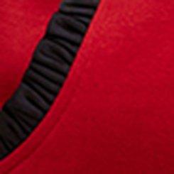 Belle Isle Ruffle Hoodie, SCARLET SAGE, swatch