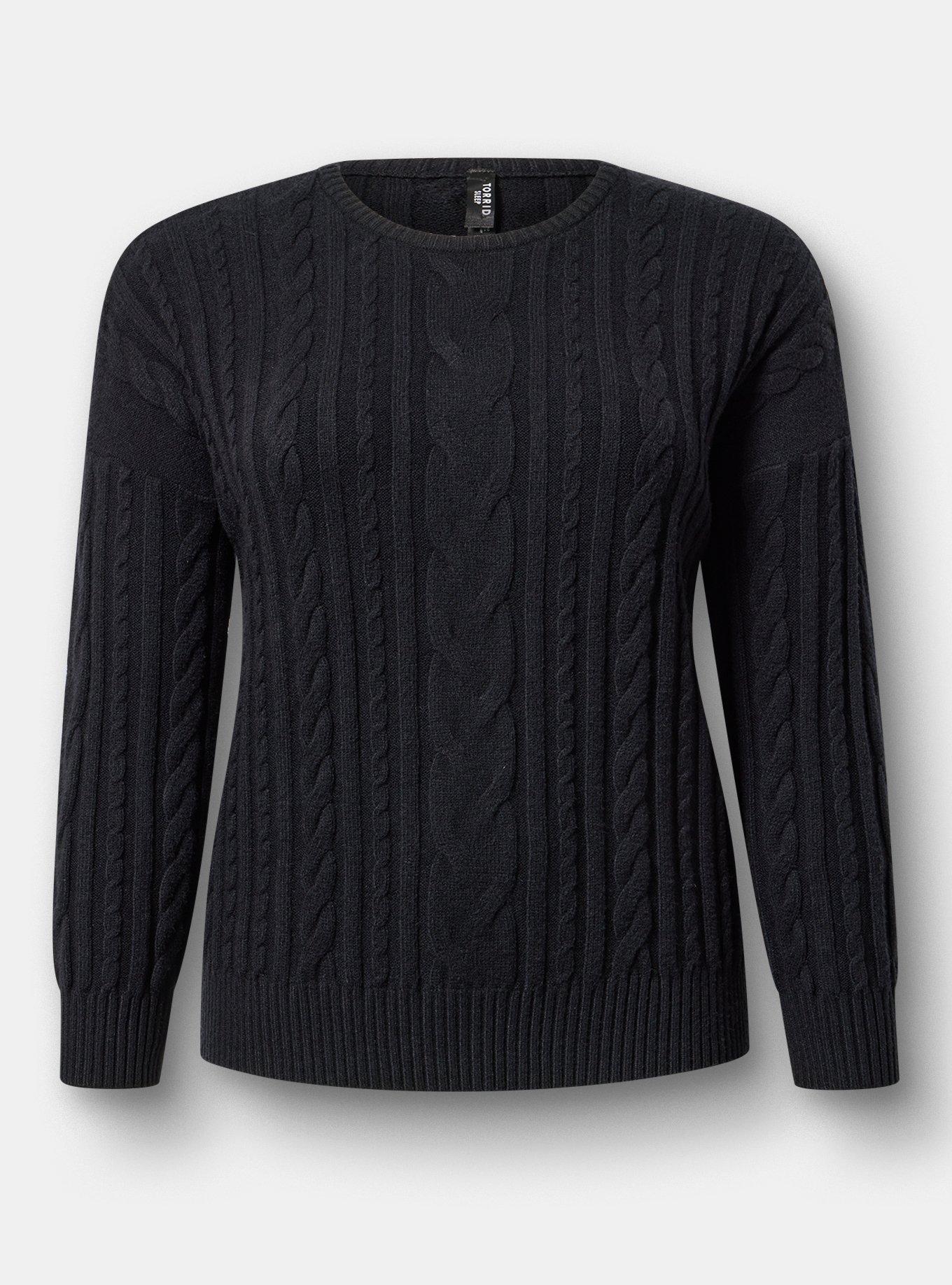 Cable Lounge Pullover Sweater