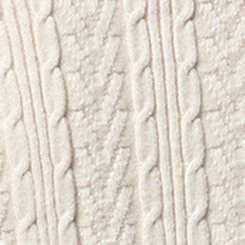 Plus Size Cable Lounge Pullover, OATMEAL HEATHER, swatch