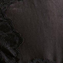 Festi Lace Trim Maxi Dress, DEEP BLACK, swatch