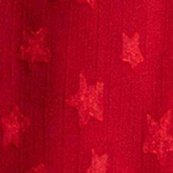 Plus Size Festi Tiered Tie Back Blouse, RED DAHLIA, swatch