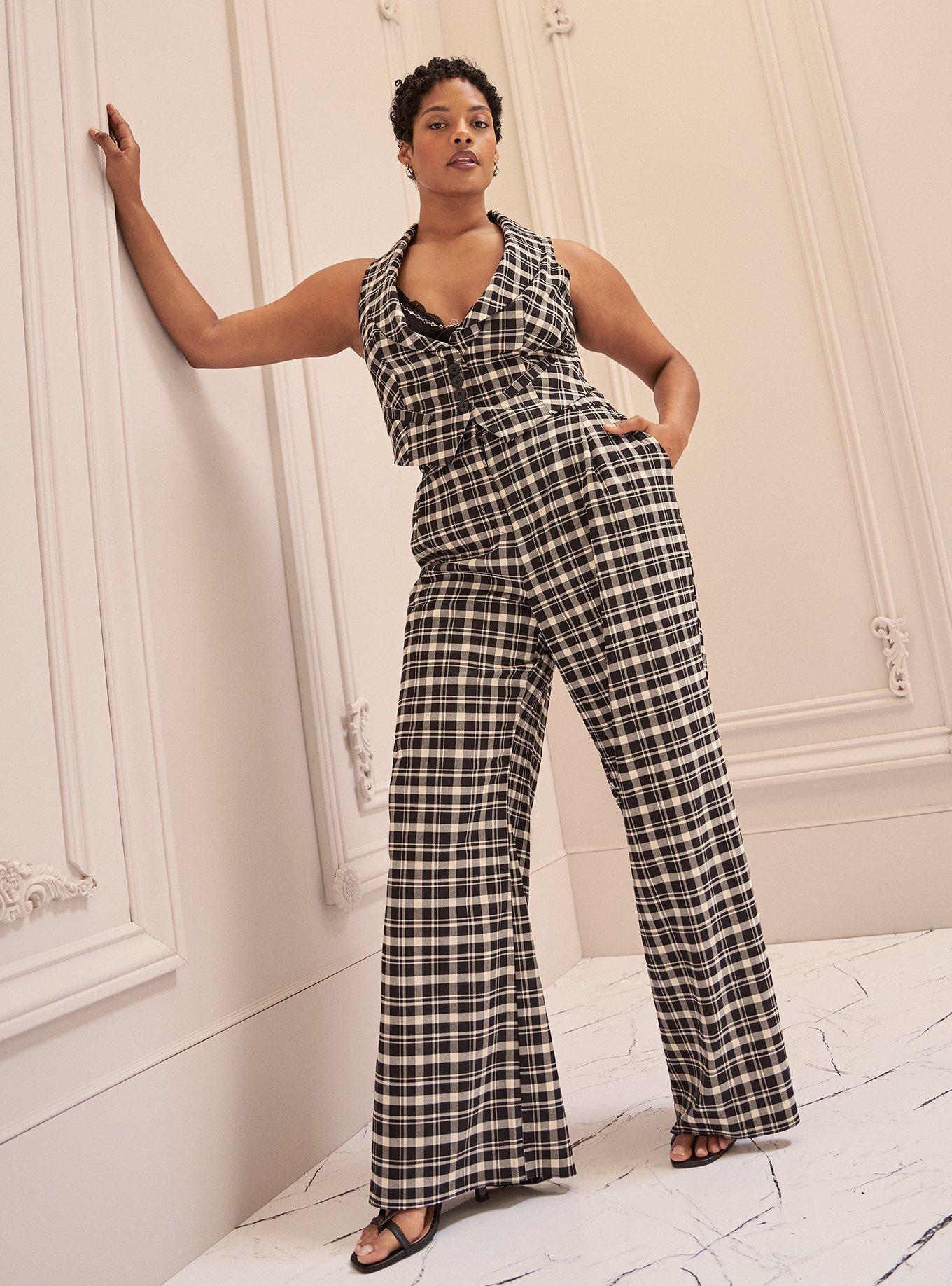 Studio Drapey Relaxed Wide Leg Trouser
