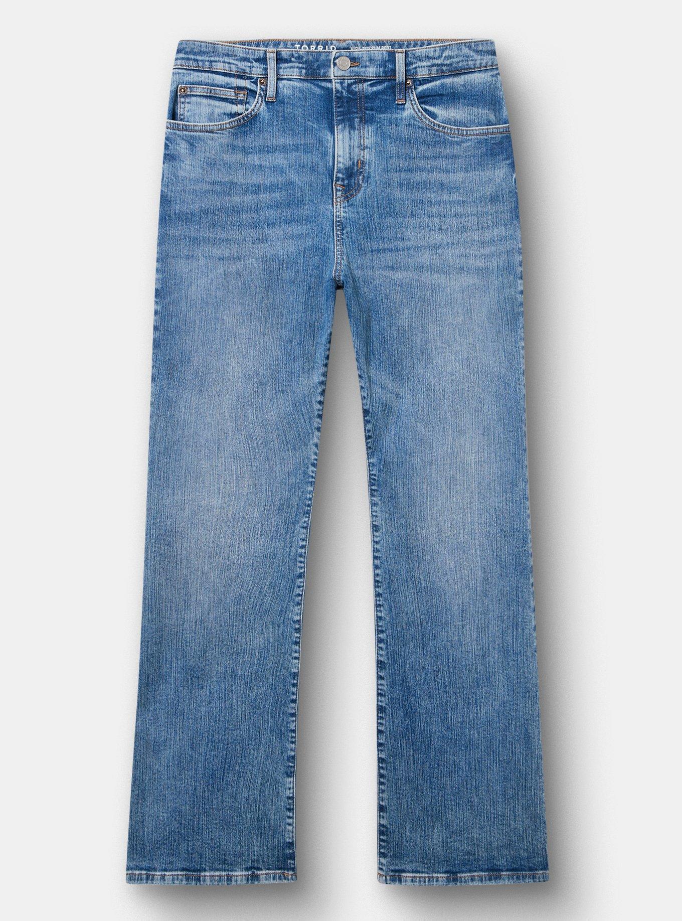 High-Rise Slim Boot Jean