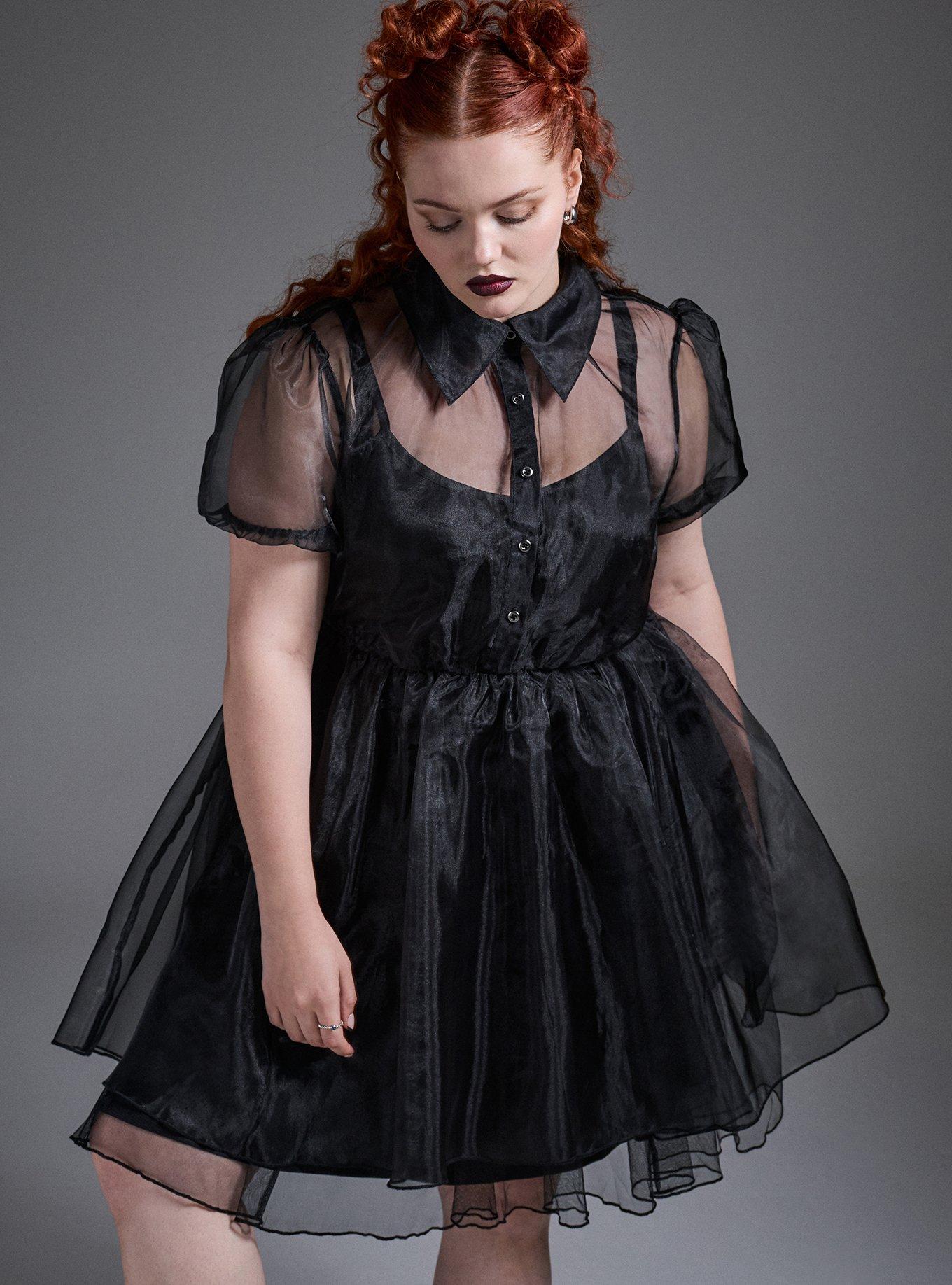 Nightfall Puff Sleeve Mini Dress