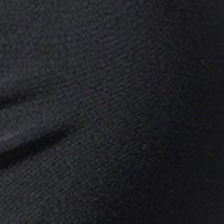 Wire-Free Halter O-Ring String Bikini Top, DEEP BLACK, swatch