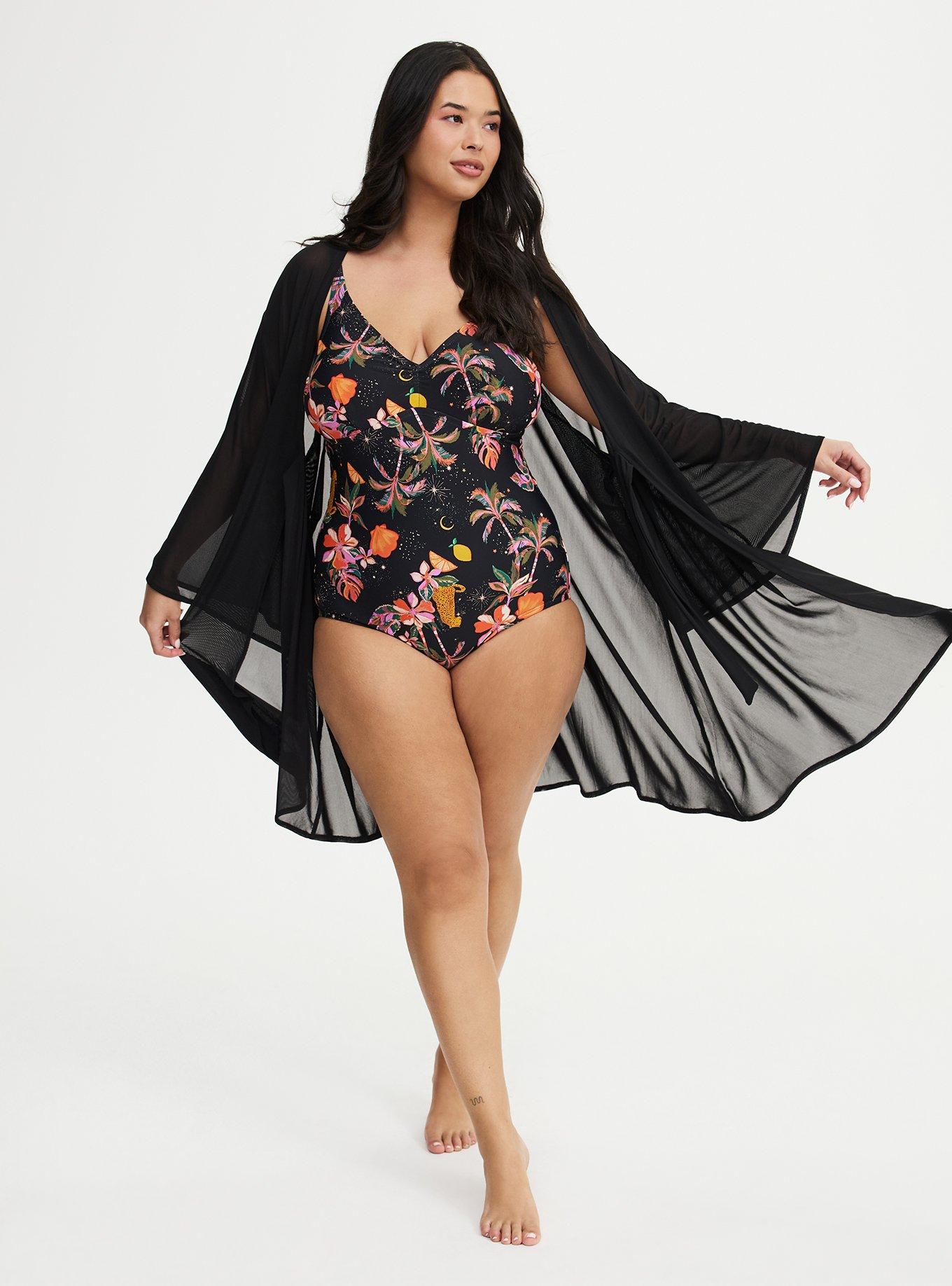Tie-Front Mini Kimono
