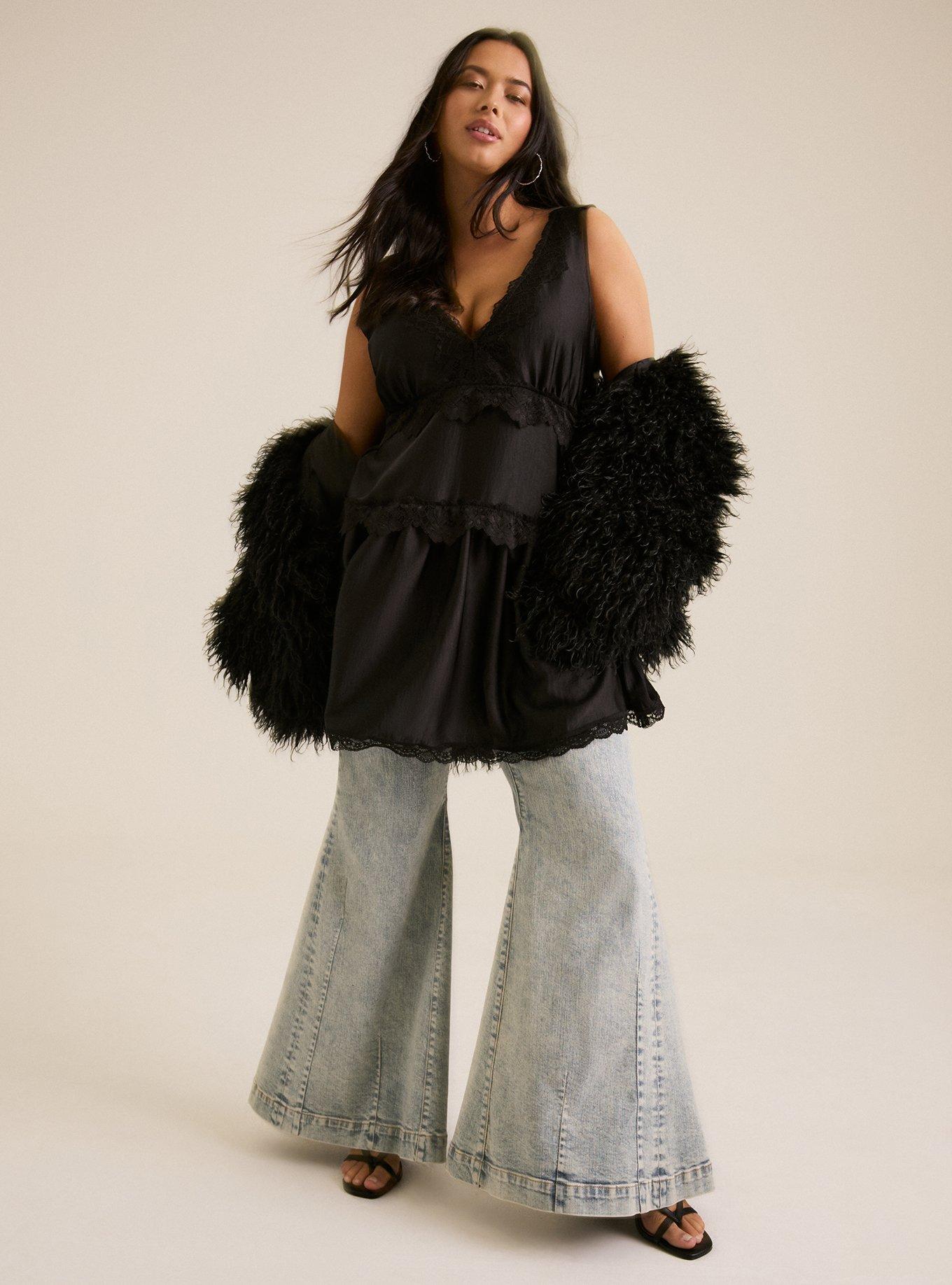 Festi Lace Detail Mini Dress