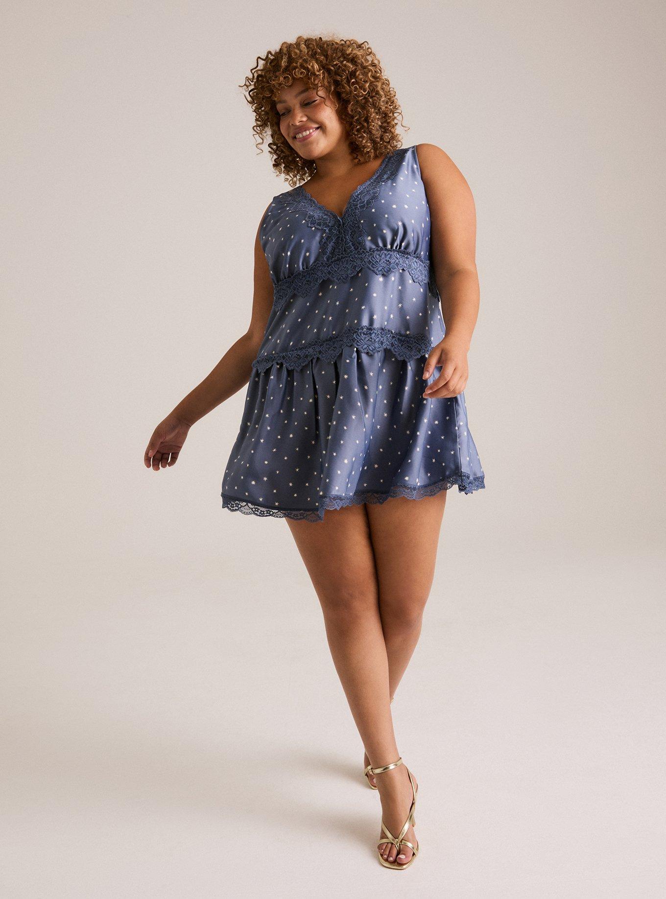 Festi Lace Detail Mini Dress