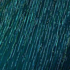 Surplice Tie Waist Mini Dress, EMERALD SILVER GLITTER, swatch