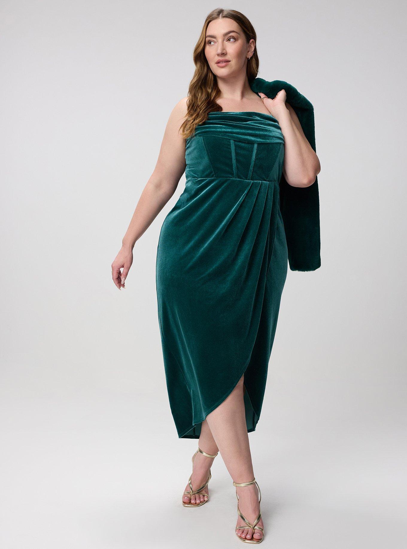 Bustier Tulip Dress, BOTANICAL GARDEN, alternate