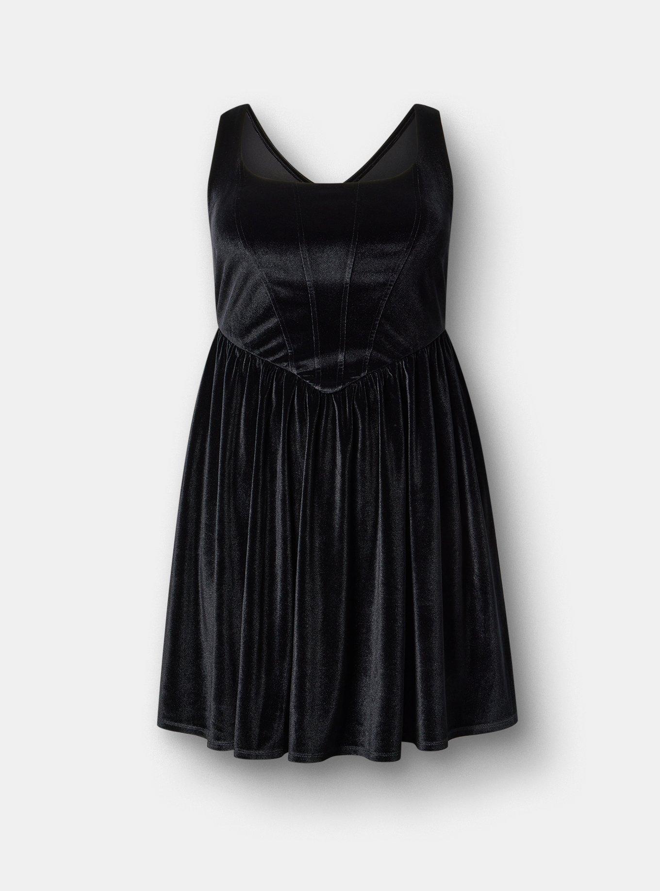 Corset Square Neck Mini Dress