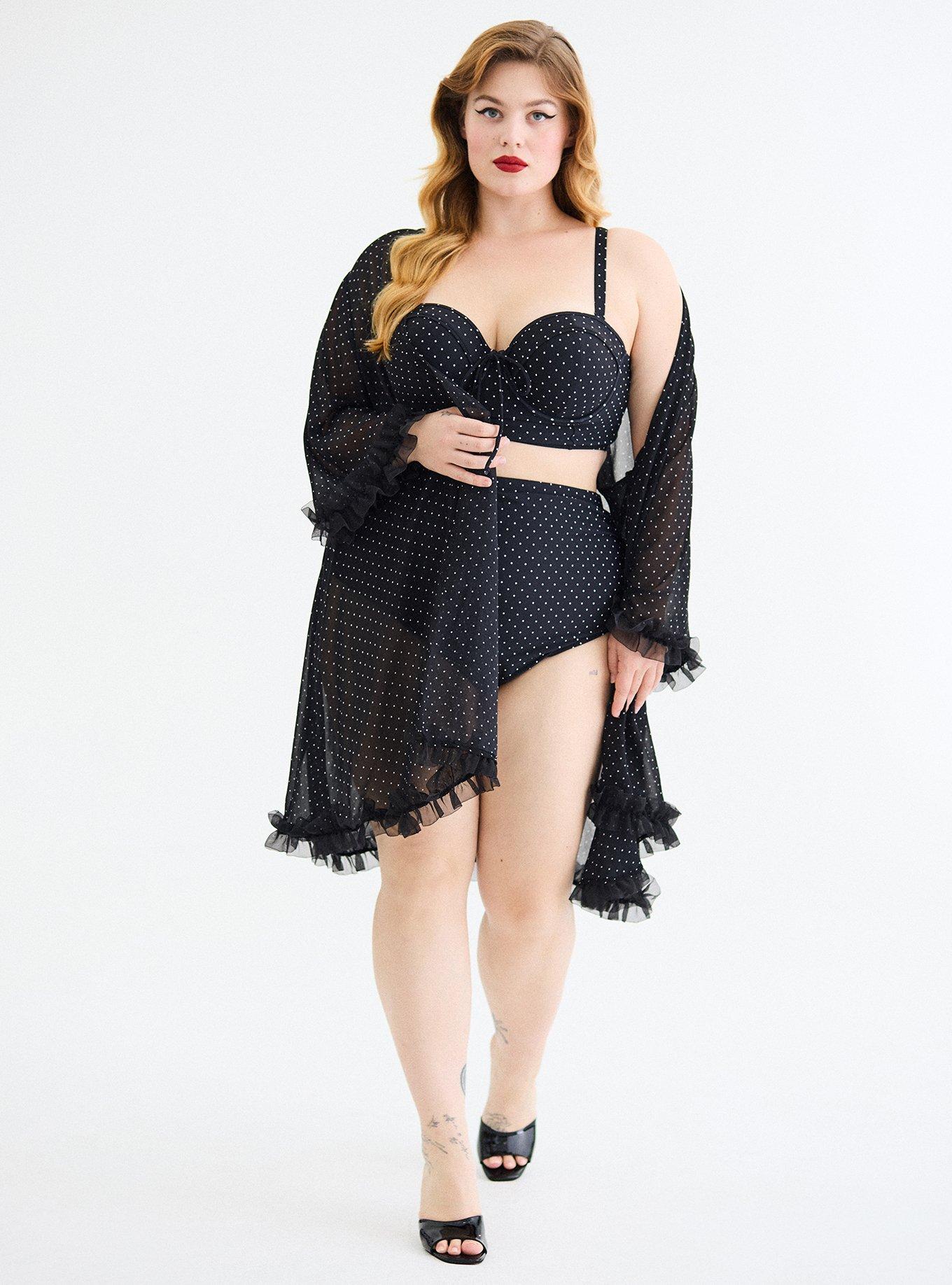 Chiffon Kimono Swim Cover-Up