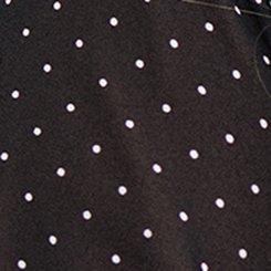 Retro Chic Chiffon Kimono Swim Cover-Up, PAIGE DOT DEEP BLACK, swatch