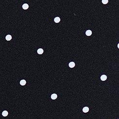 Retro Chic Ruched Cheeky Swim Bottom, PAIGE DOT DEEP BLACK, swatch