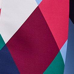 Plus Size Belle Isle Pleated Midi Skirt, HOLLY DIAMONDS MULTI, swatch