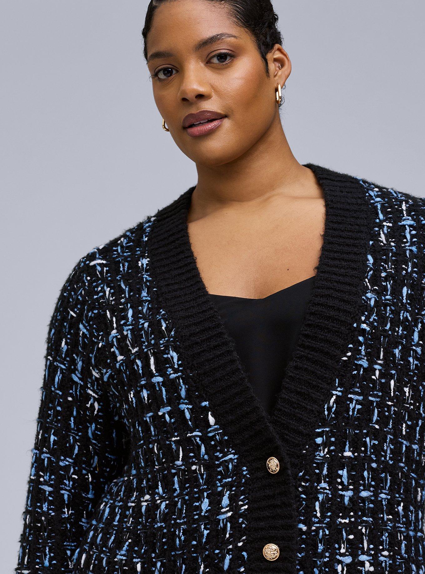 Belle Isle Oversized Fringe Cardigan Sweater