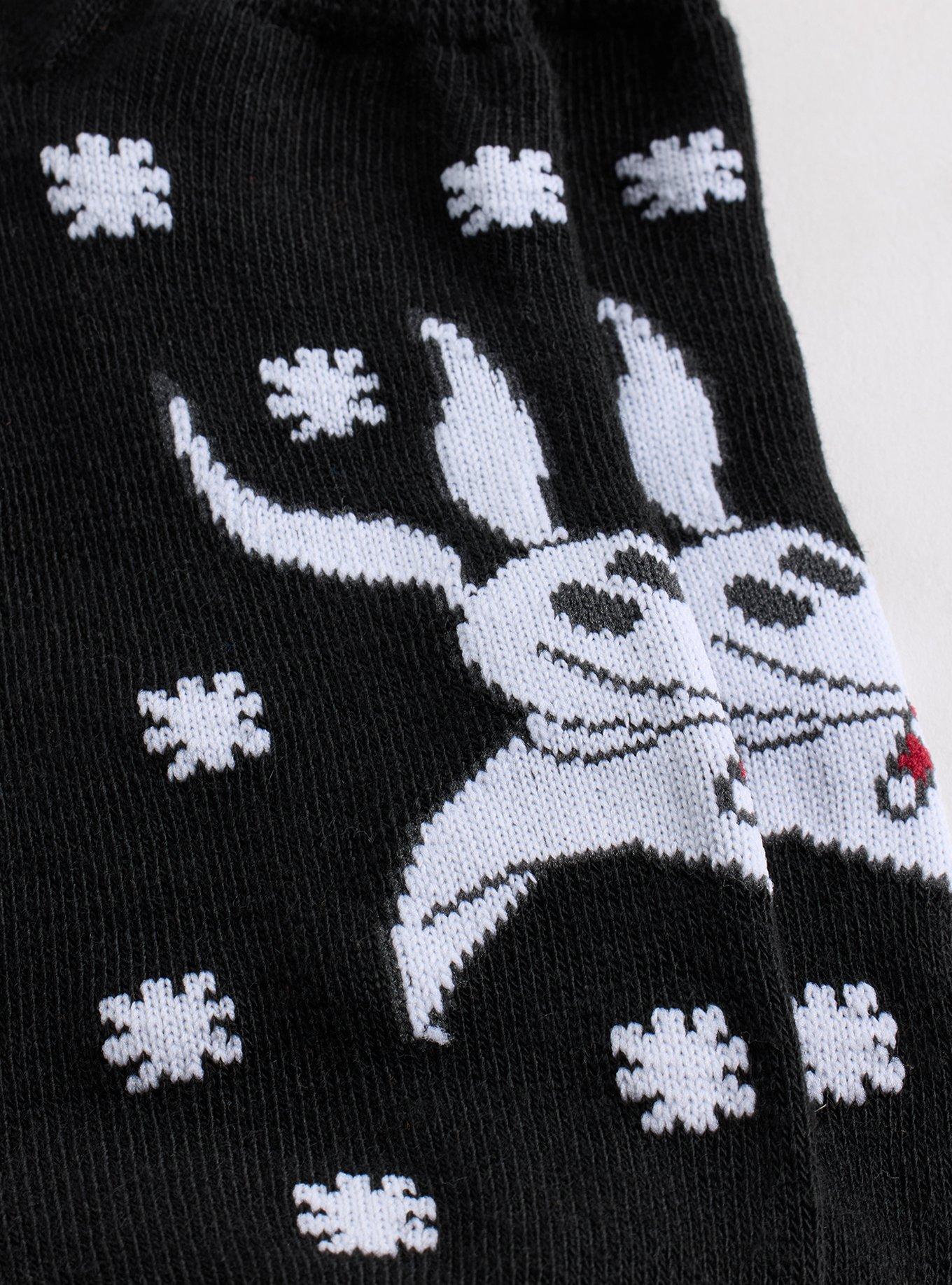 Nightmare Before Christmas Low-Cut Socks 5-Pack