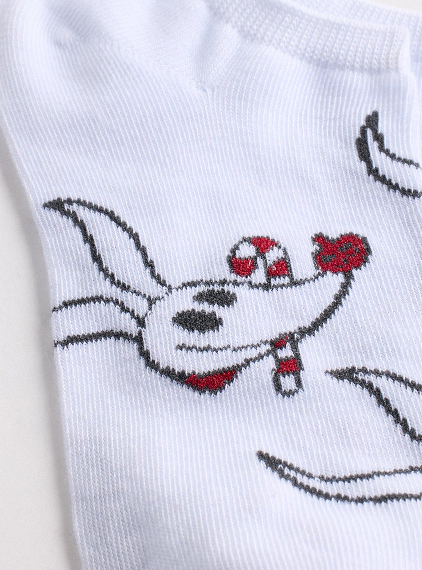 Nightmare Before Christmas Low-Cut Socks 5-Pack