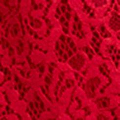 Belle Isle Lace Ruffle Collar Dress, SCARLET SAGE, swatch