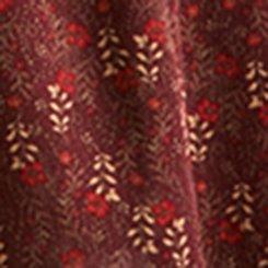 Festi Ruffled Maxi Dress, STELLA FLORAL RED MAHOGANY, swatch