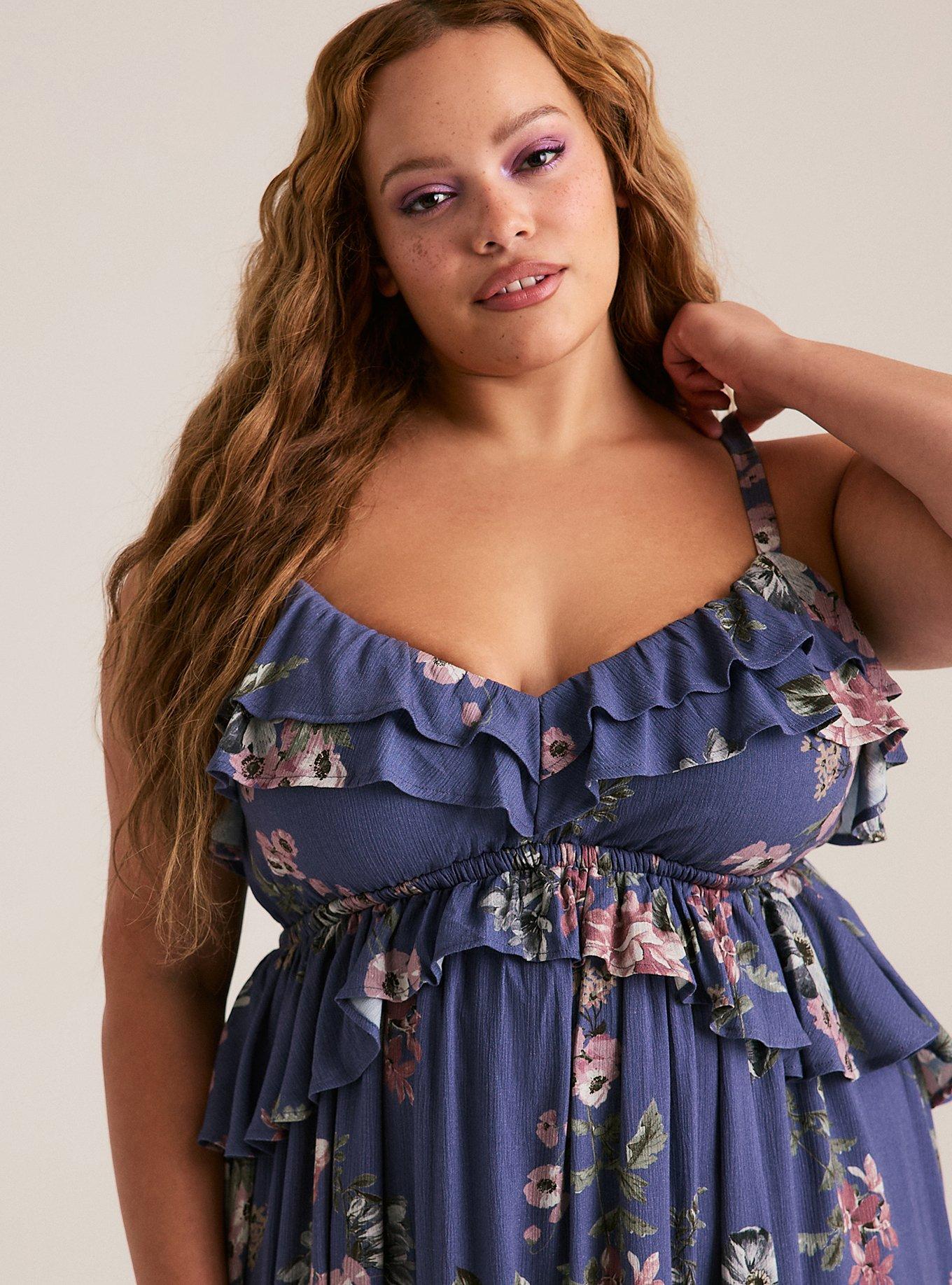 Festi Ruffled Maxi Dress
