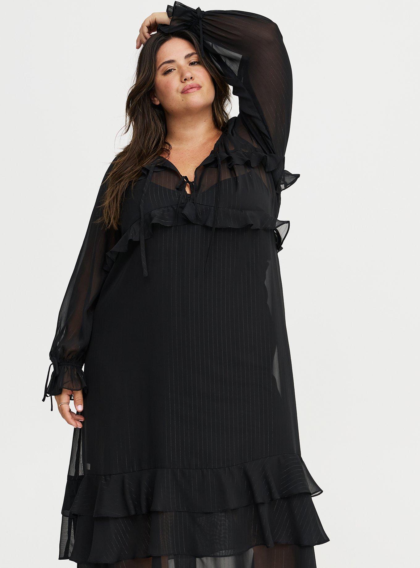 Tiered Ruffle Maxi Dress