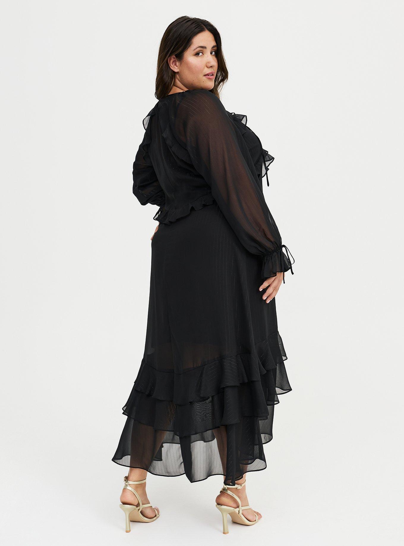 Tiered Ruffle Maxi Dress