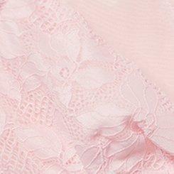 Ava Unlined Front-Close Lace Bralette, PARFAIT PINK, swatch