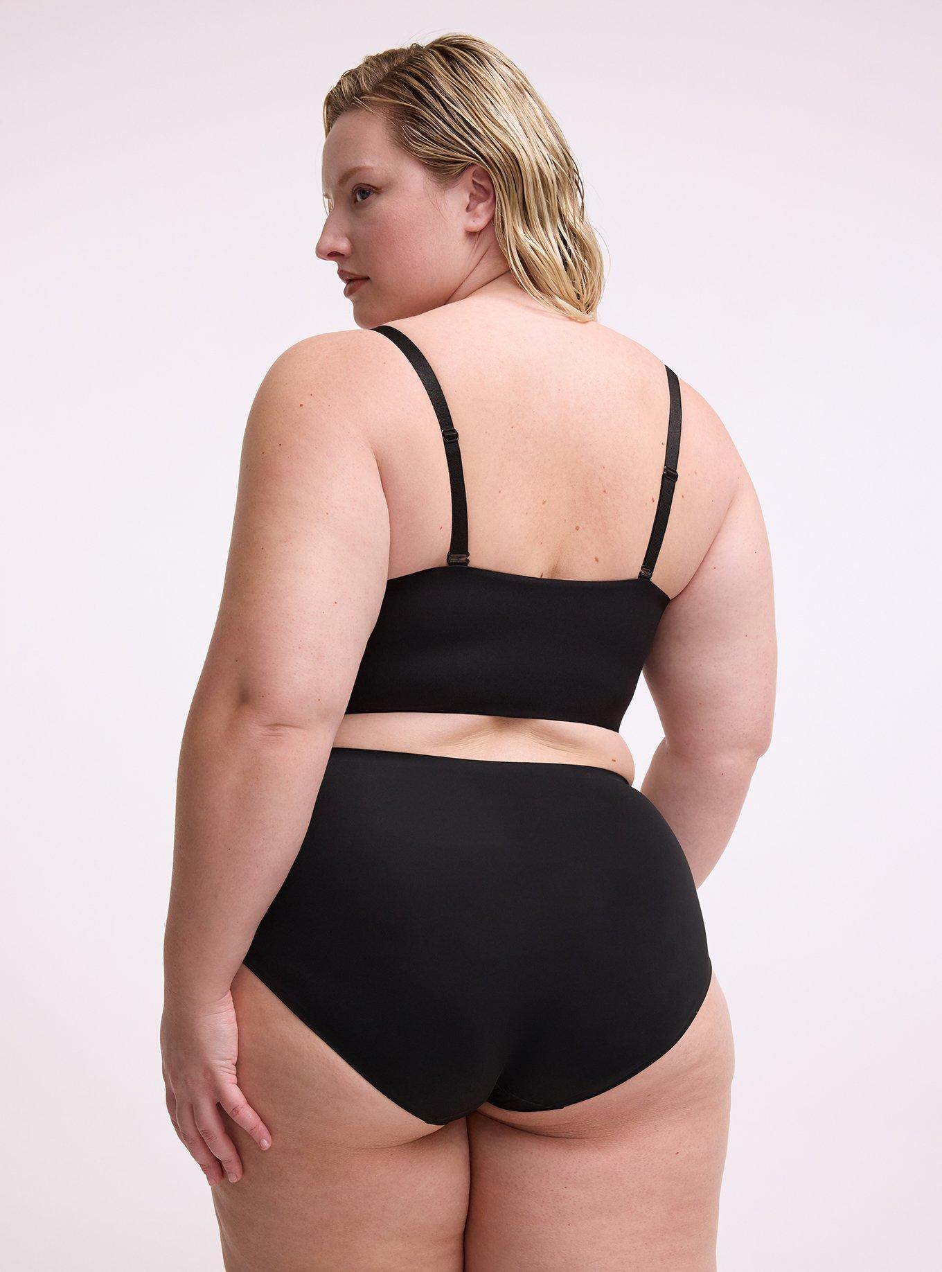 Butter Unlined Smooth Bandeau, RICH BLACK, alternate