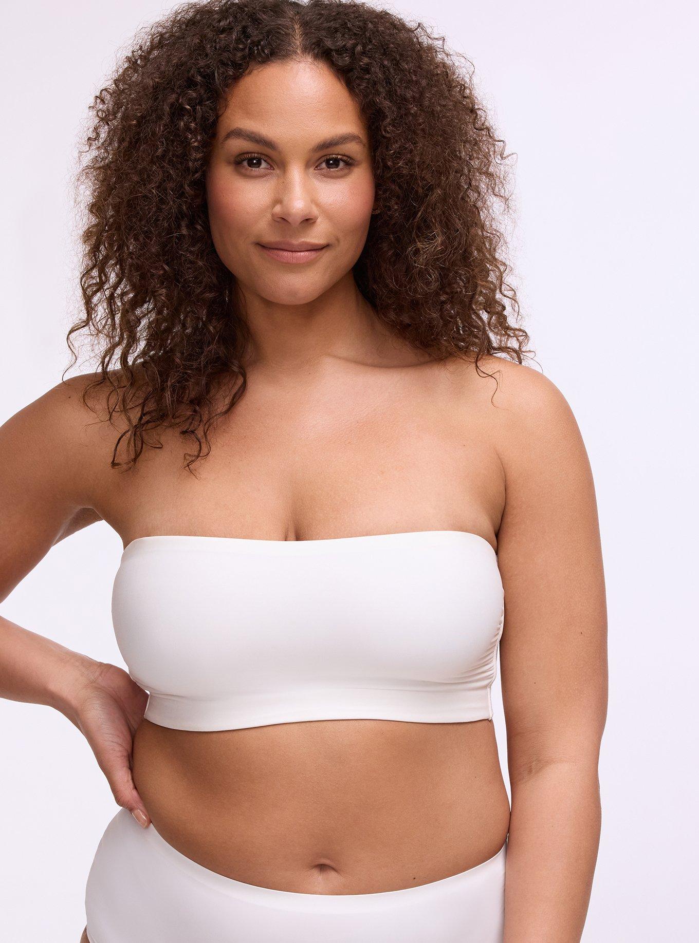 Butter Unlined Smooth Bandeau, CLOUD DANCER, hi-res
