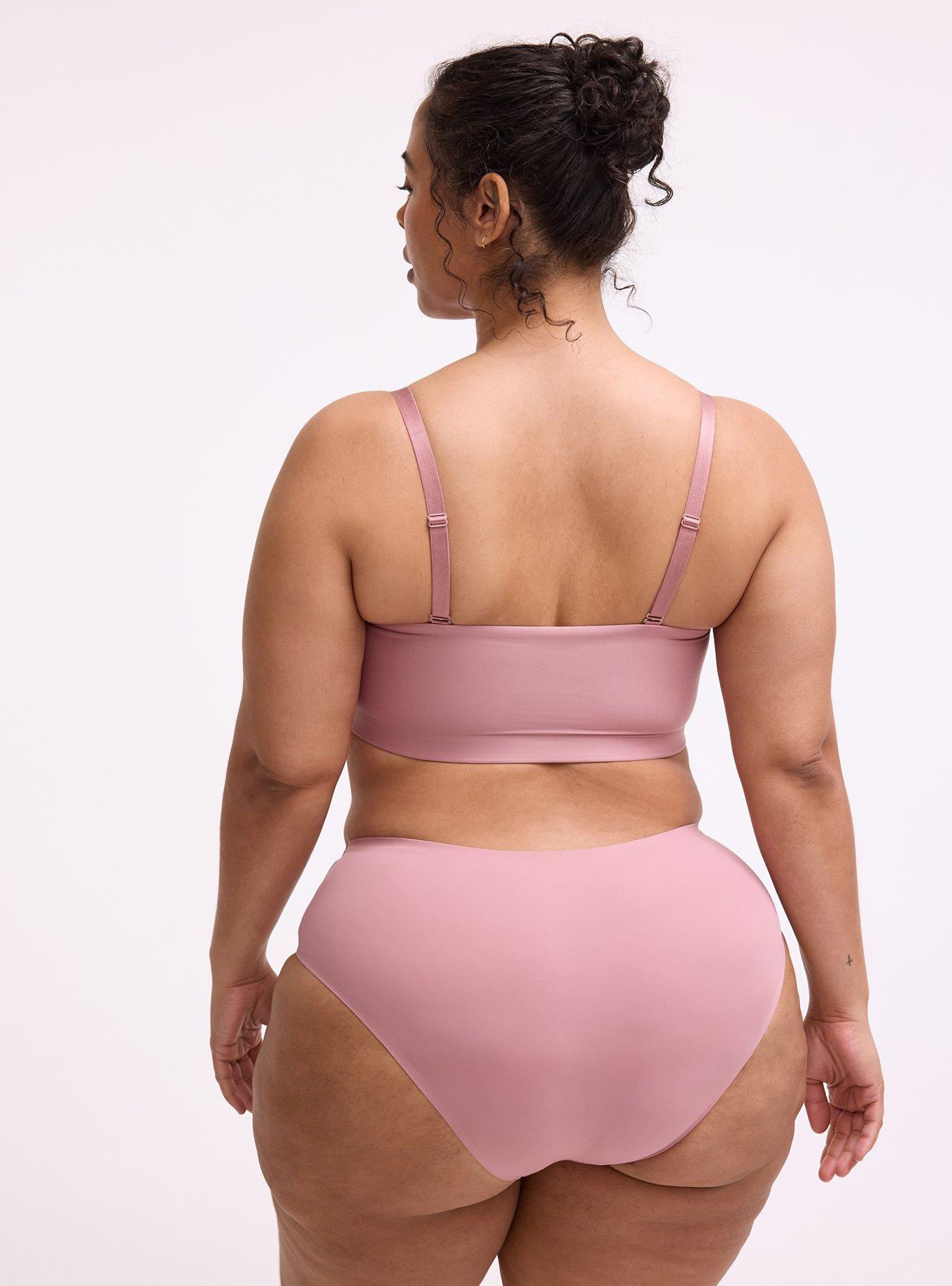 Butter Unlined Smooth Bandeau, NOSTALGIA ROSE, alternate