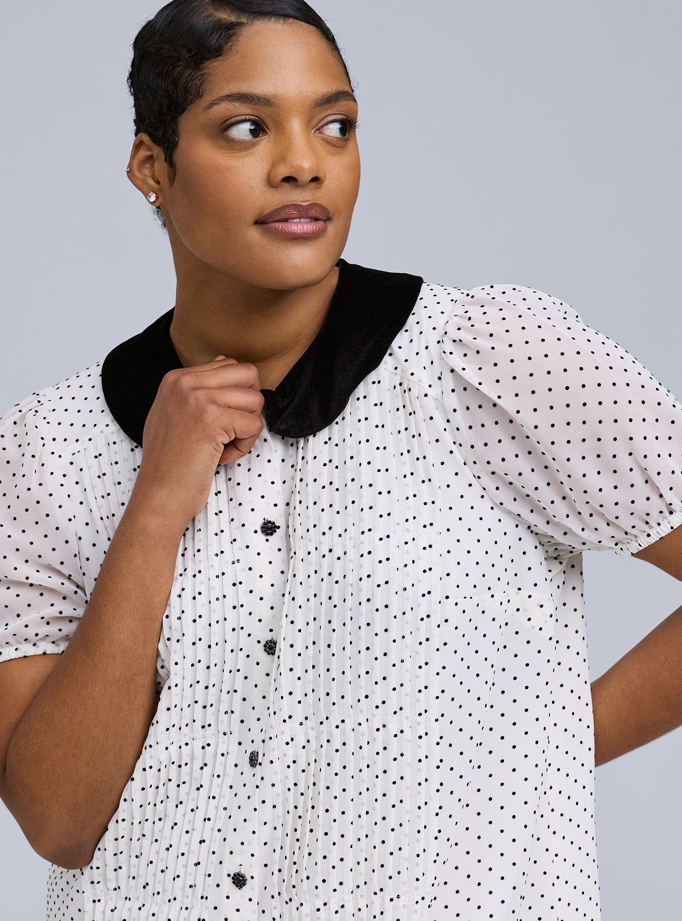 Belle Isle Velvet Collar Dress