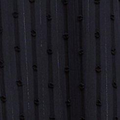 Belle Isle Velvet Collar Drop Waist Dress, DEEP BLACK, swatch