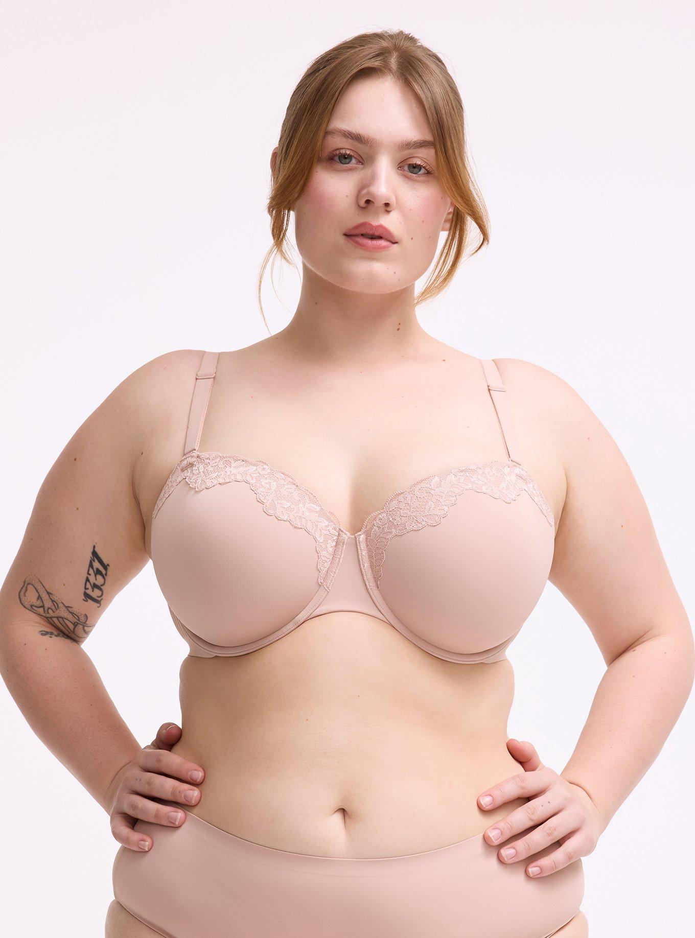 Cloud Demi Lightly Lined Smooth Bra, ROSE DUST, hi-res