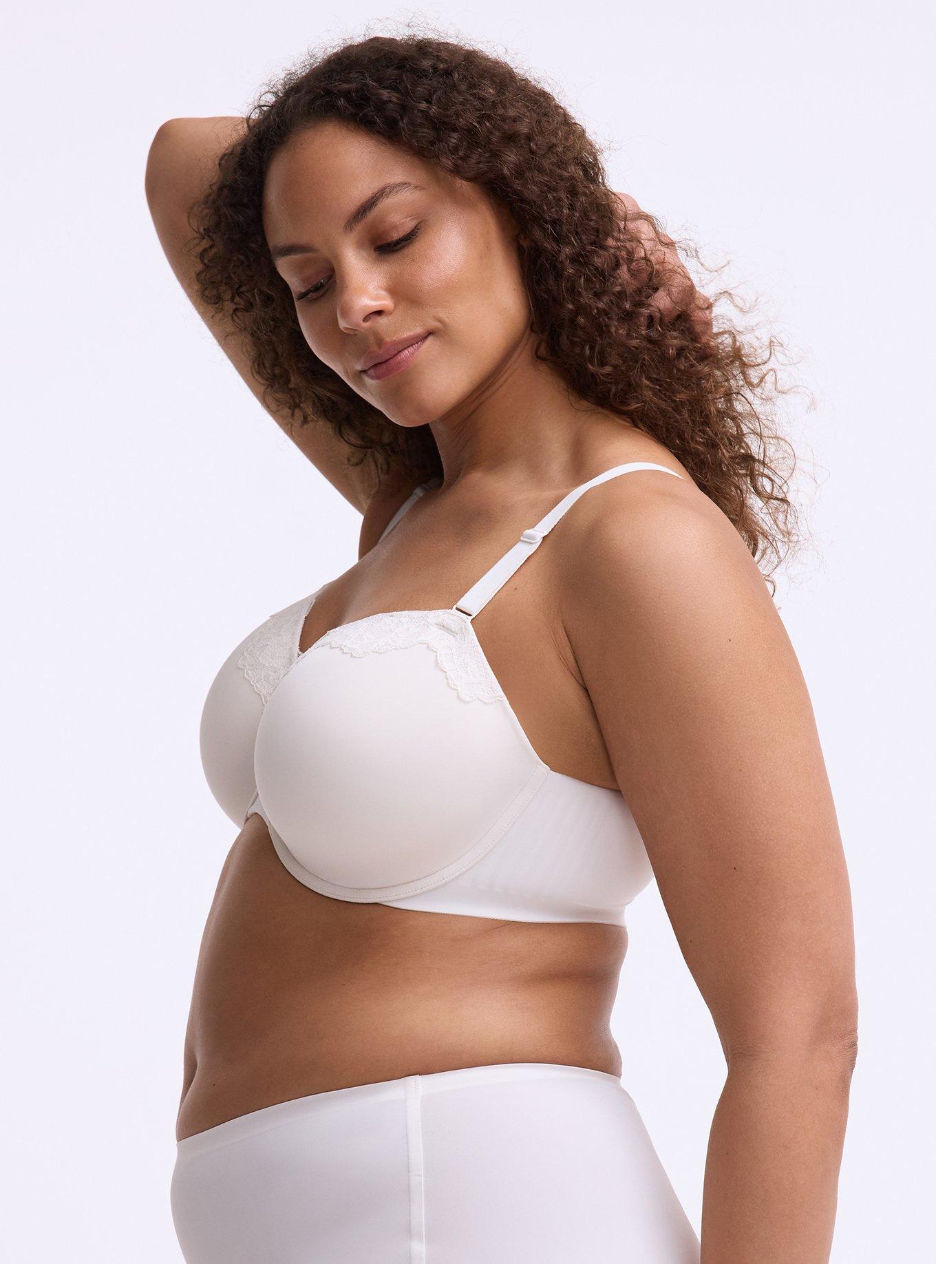 Cloud Demi Lightly Lined Smooth Bra, CLOUD DANCER, alternate